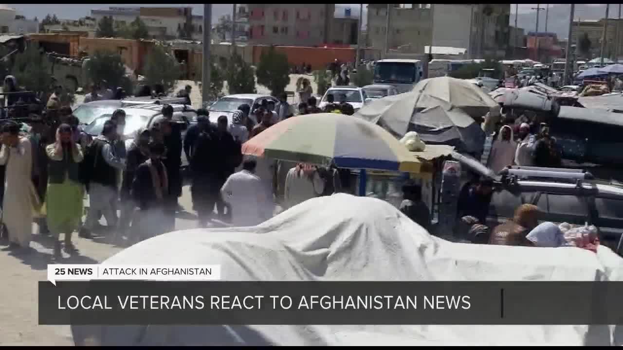 Local veterans react to Afghanistan news