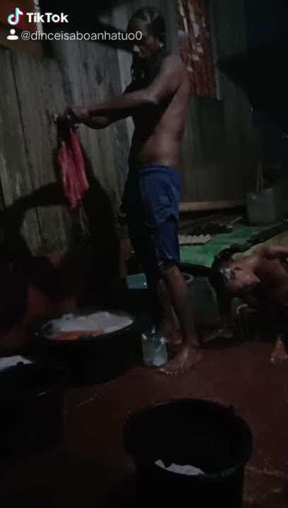 Nyuci mandi bareng si bocil 😊🤭