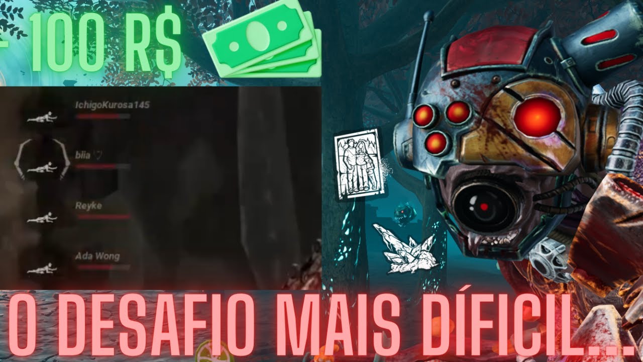 TENTEI O DESAFIO MAIS DÍFICIL QUE JÁ ME MANDARAM... (rolou até snipe) l Dead by Daylight