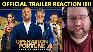 Operation Fortune: Ruse de guerre | Official Trailer | REACTION!!!!!