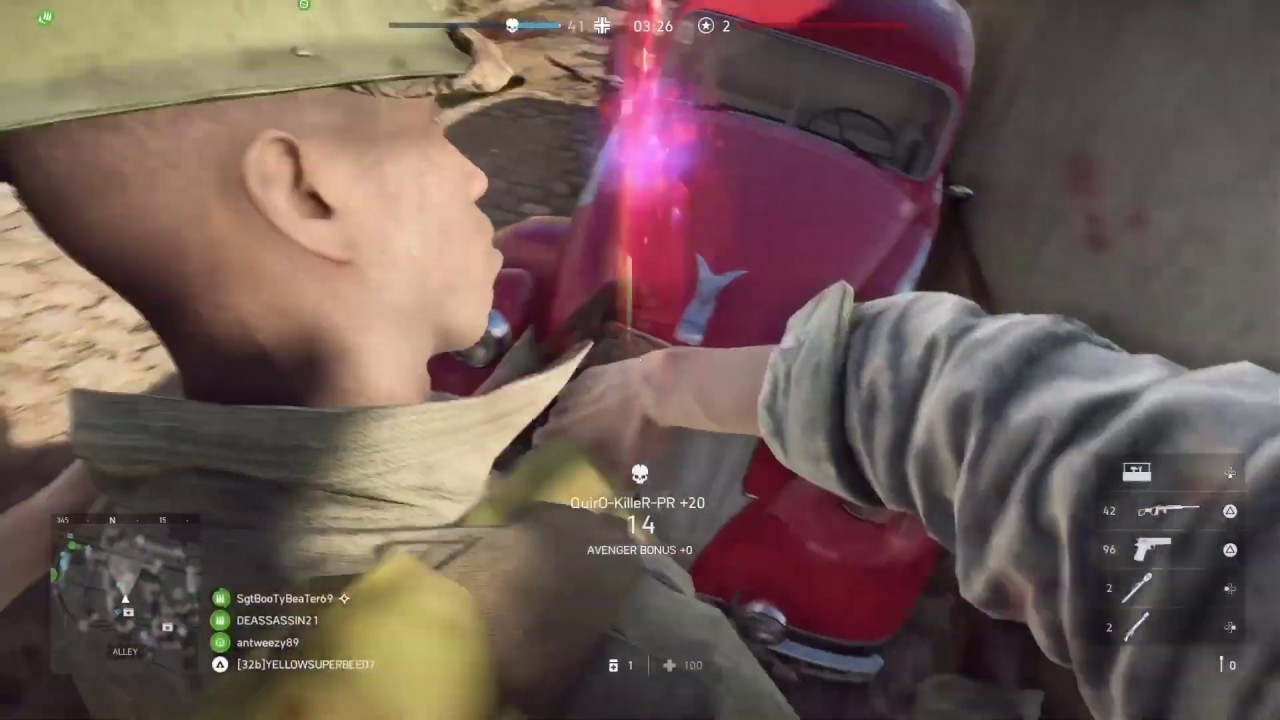 Battlefield V 5 Knife Kills 1 Game YouTube