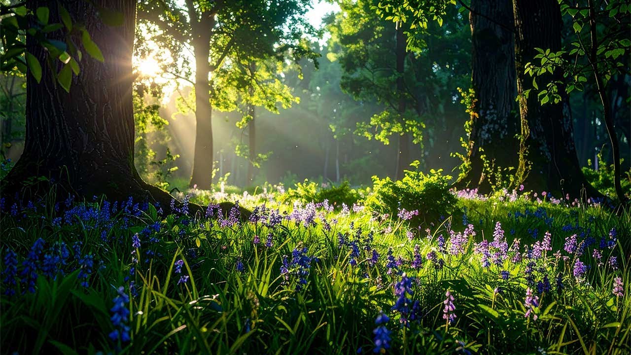 Peaceful Forest Sounds 🌿 Calming Ambience & Gentle Birdsong to Ease Anxiety and Restore Calm