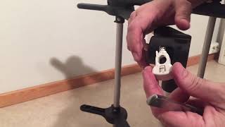 How to Disassemble / Fix the Front Wheel Housing Mechanism of a Bugaboo Cameleon 3