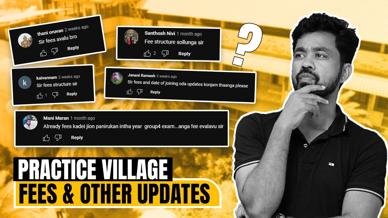 Practice Village Update Fees Admission Date Announcement Bharath practice-village-update-fees-admission-date-announcement-bharath