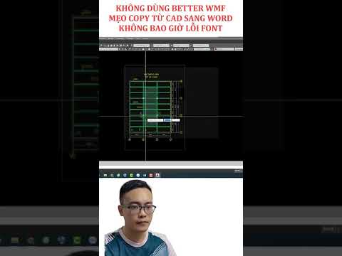 Video MẸO HAY AUTOCAD: Copy từ cad sang word không bao giờ... - youtube