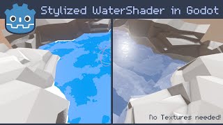 Stylized WaterShader Tutorial | No Textures required | Godot 3.2