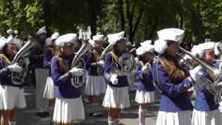 Марш парад духових оркестрів у Полтаві