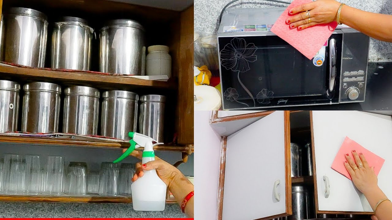 किचन की डीप क्लीनिंग इस तरह स्मार्ट तरीके से करें।How to Deep Clean Kitchen?Kitchen Hacks kitchen kavanoz