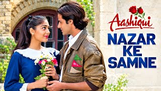 Nazar Ke Samne Jigar Ke Paas ❤️ | Aashiqui 1990 | Kumar Sanu, Anuradha Paudwal | 90s Hindi Hits Song