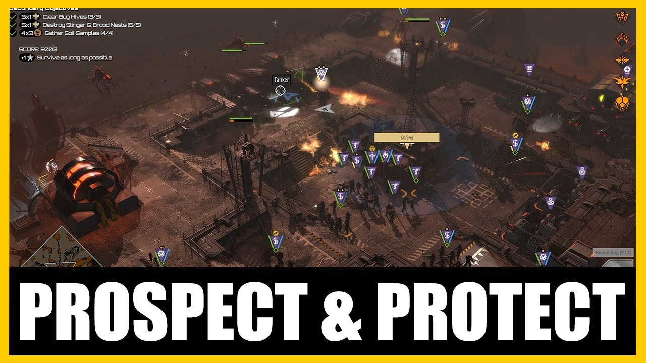 Prospect & Protect | Gehenna: Challenges | No Commentary | Starship Troopers: Terran Command