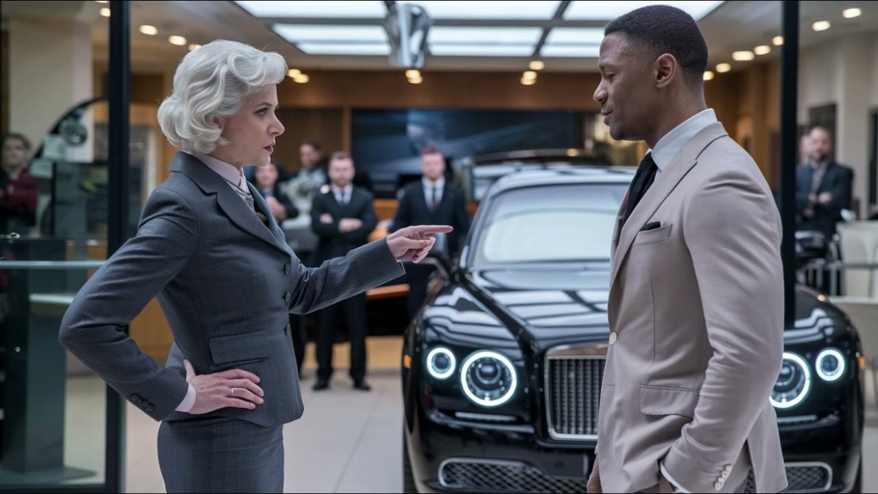 Менеджер автосалона выгоняет чернокожего мужчину, не зная, что он является новым владельцем