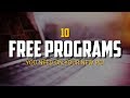 10 Free Programs You Need on Your New PC!