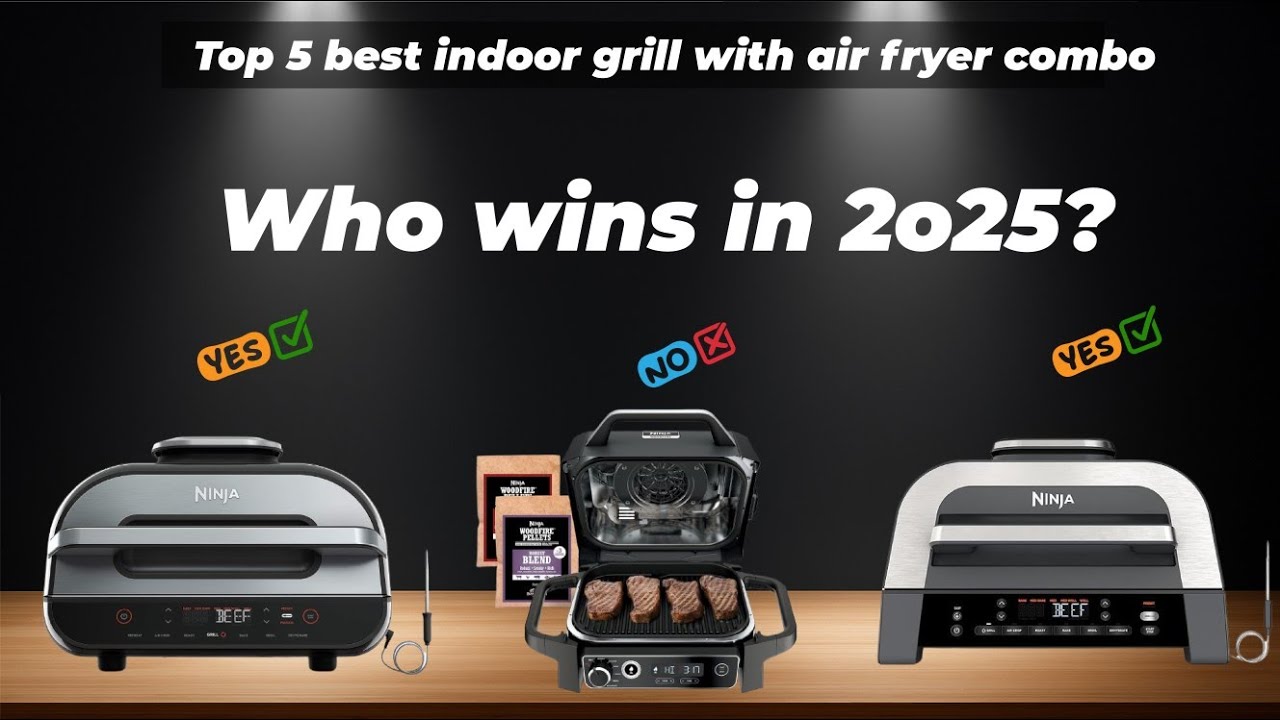 ✅Топ-5 лучших комбинаций гриля для дома и аэрофритюрницы [Посмотрите, прежде чем сделать выбор!]
