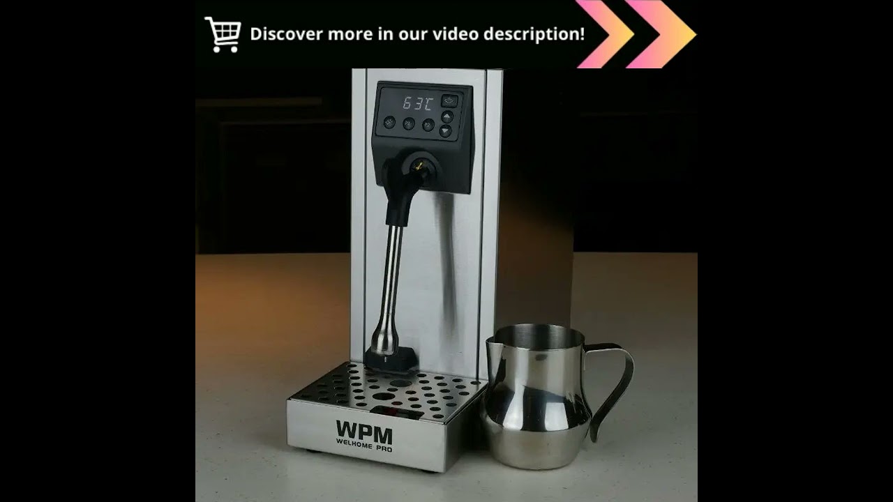 Professional Milk Steamer by WPM WELHOME PRO: Ultimate Guide to