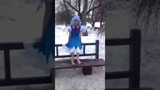 Russian Cirno #touhou  #cosplay