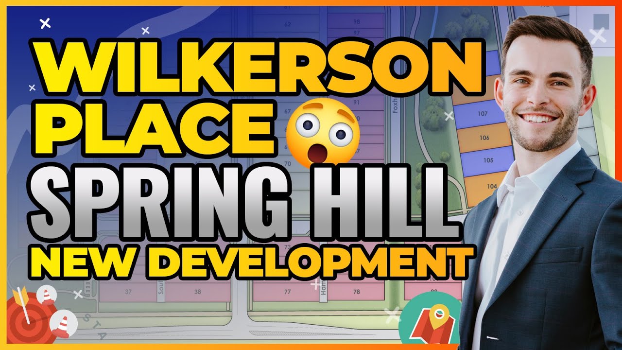 SPRING HILL TENNESSEE NEW NEIGHBORHOOD WILKERSON PLACE NEW HOMES
