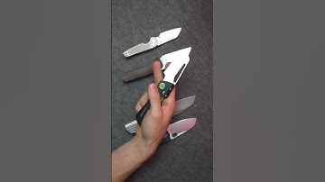 5 Small Knives to Drool Over! #shorts #ytshorts #youtubeshorts