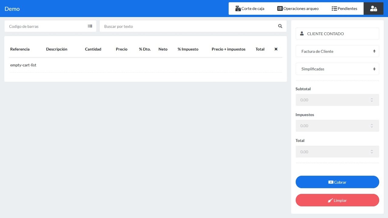 FacturaScripts Punto de Venta