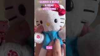 SANRIO MINI BEANS BUILD A BEAR UNBOXING #sanrio #sanriogirl #buildabear #kawaii  #sanriocharacters