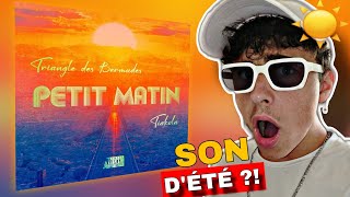 ANOTHER SUMMER BANGER?! 😶 | Reacting to "Petit Matin" by Triangle des Bermudes ft. Tiakola...