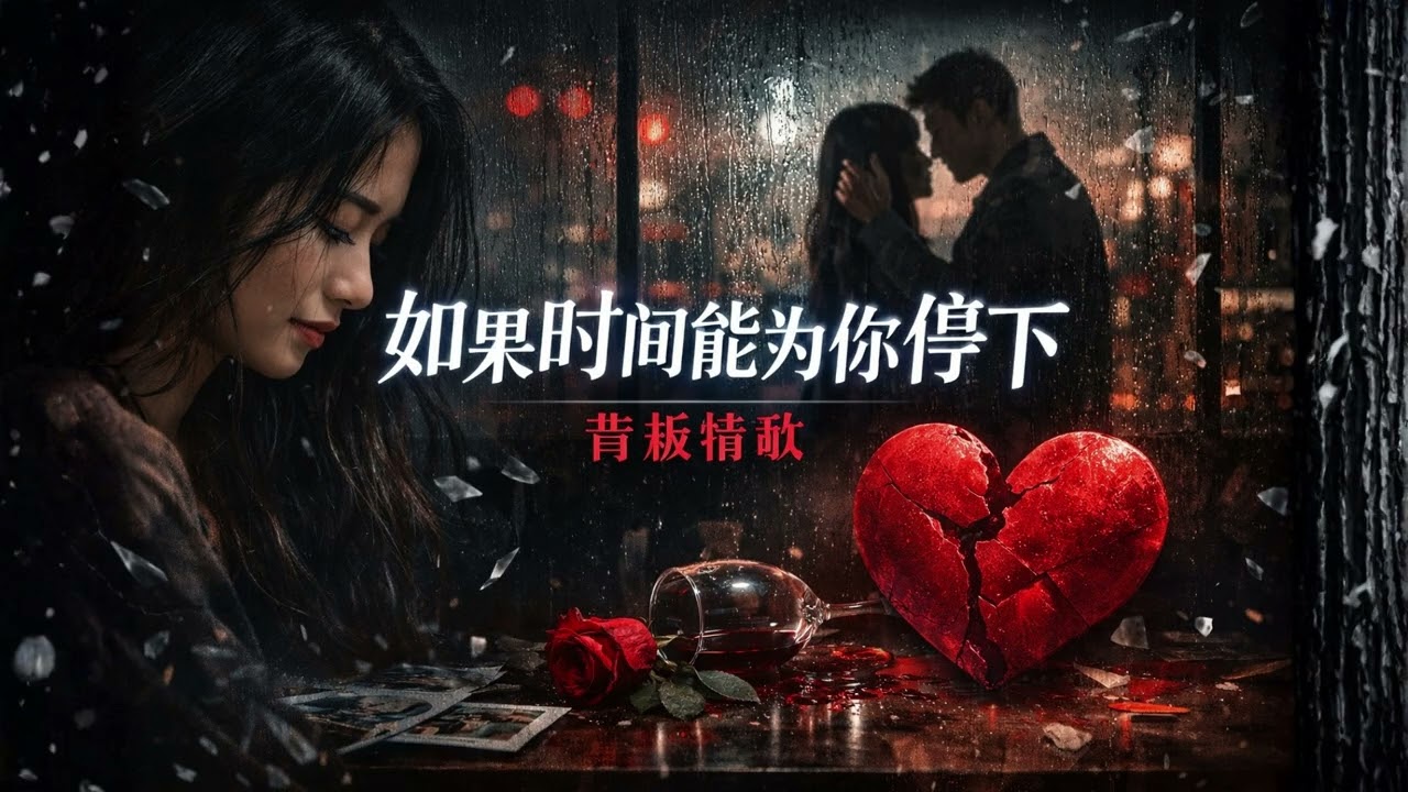 如果时间能为你停下｜背叛与爱情的真相｜虐心情歌｜中文原创歌曲｜『超高无损音質』｜沉浸式聆听