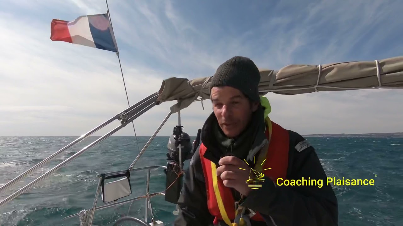 Chronologie d’un empannage ⛵️par  vent fort 💨