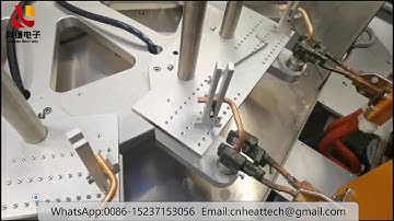 8-Axis CNC Turntable Induction Brazing Machine | CNC Rotary Brazing Soldering Equipment