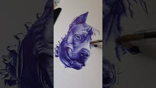 PITBULL DRAWING PEN. leave your comments