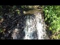 Небольшой водопад в Горловке