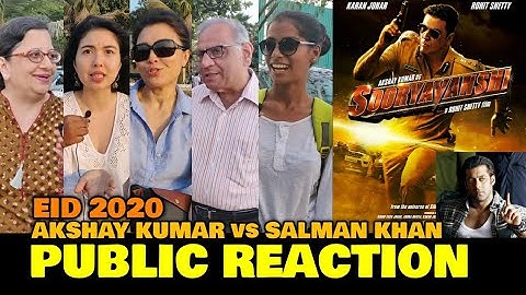 Akshay Kumar REPLACES Salman Khan? | PUBLIC REACTION | Sooryavanshi On EID 2020 | Box Office Fight