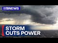 Thunderstorm cuts power to thousands of Sydney homes | 9 News Australia