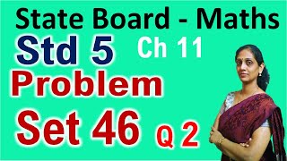 Class 5 Problem Set 46 Q 2 Problems on Measurement Maths Std 5th PraescioEdu