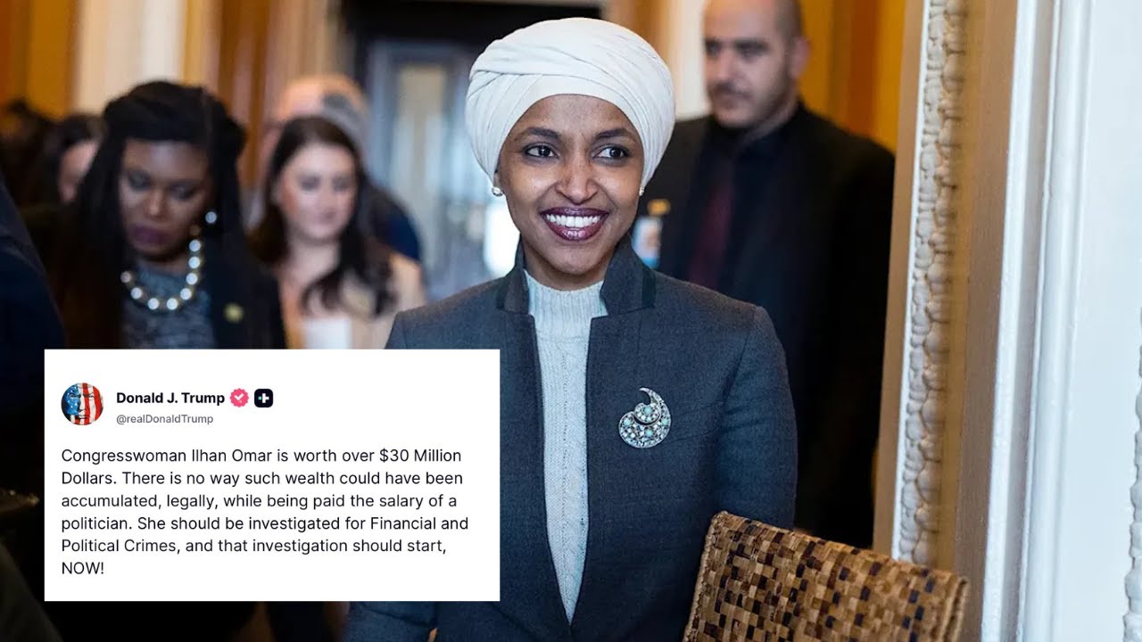 Congress Under Pressure as Trump Calls for Probe Into Ilhan Omar