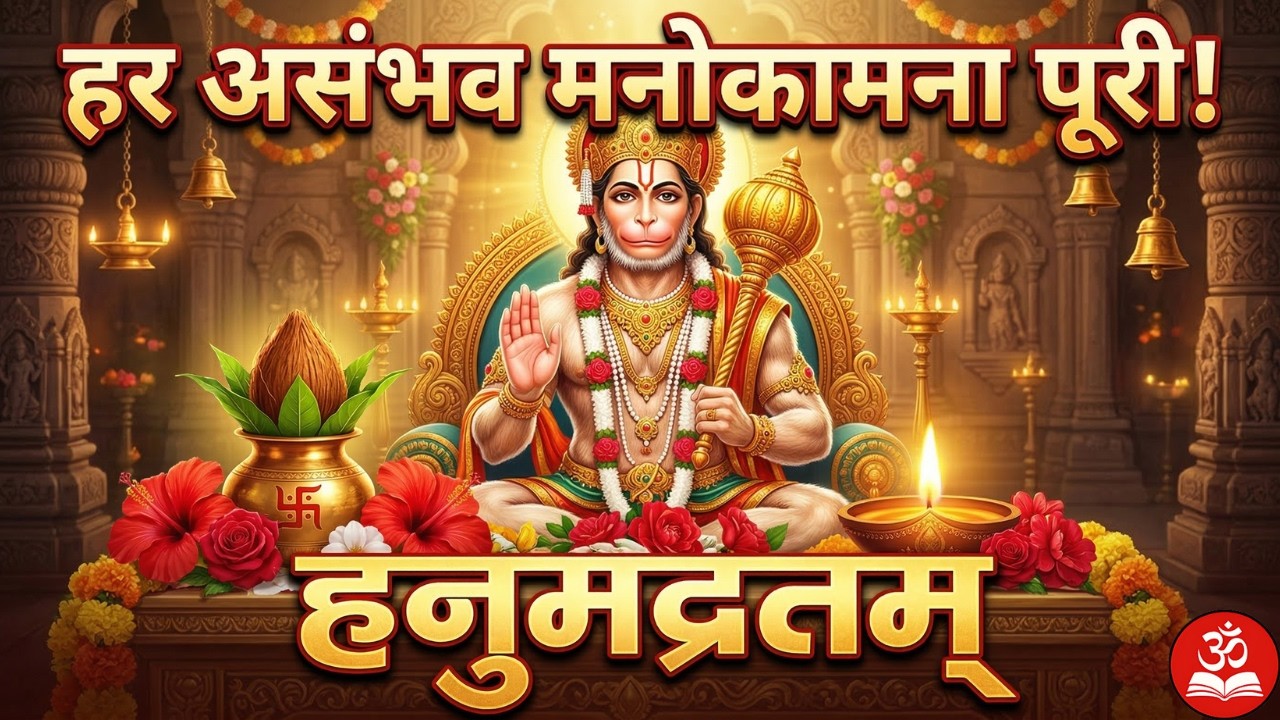हनुमद्व्रतम् - हर असंभव मनोकामना पूर्ण करने वाला चमत्कारी संकल्प | Hanumadvratam by Sanatan Chetana