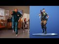 Fortnite Default Dances Synced with 'Poison' Dance from Scrubs (Dance Moves Origin)