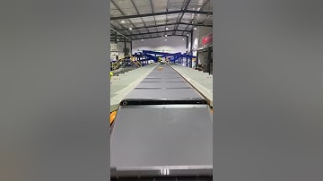 High Speed Linear Narrow Belt Cross Sorting System #sortingmachine