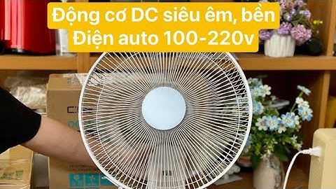 Quạt treo tường nội địa Nhật hãng Cnet động cơ Dc , 7 cánh , 8 cấp độ gió siêu êm