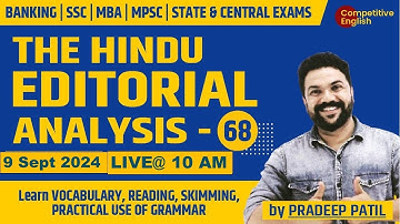 Learn VOCAB, READING, SKIMMING, ERRORS, GRAMMAR USE, 09 September , 2024  - PRADEEP PATIL