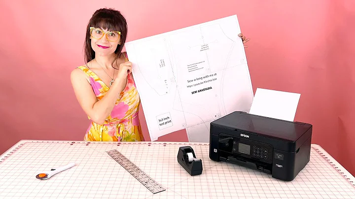 Master the Art of Printing and Assembling PDF Sewing Patterns at Home