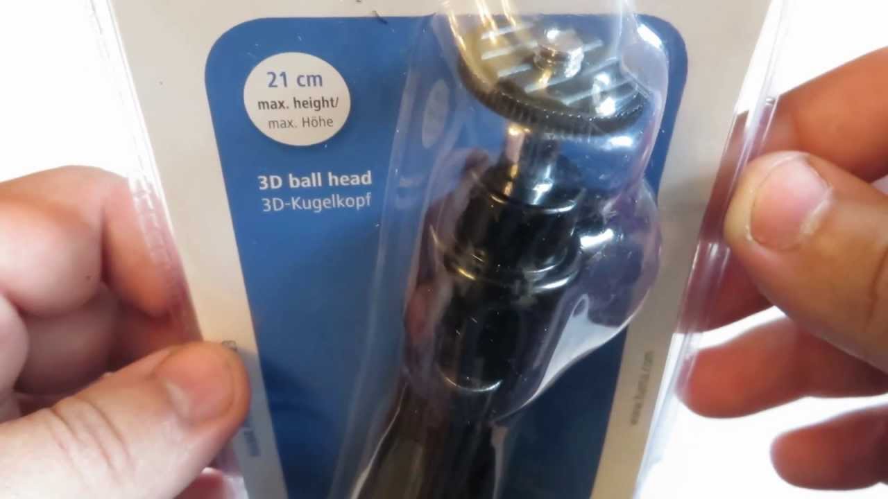 Обзор Штатив треножник Ball L до 21 см Hama