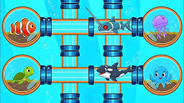 Save The Fish|Rescue Fish|Pull The Pin Puzzle Game 2026|Best Mobile Gameplay (iOS & Android)| Part 4