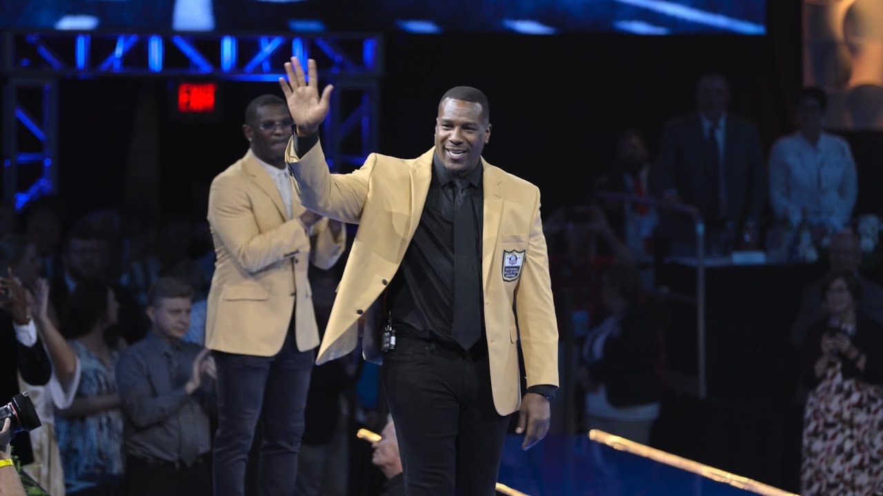 Antonio Gates Gold Jacket Ceremony at 2025 Pro Football Hall of Fame ...