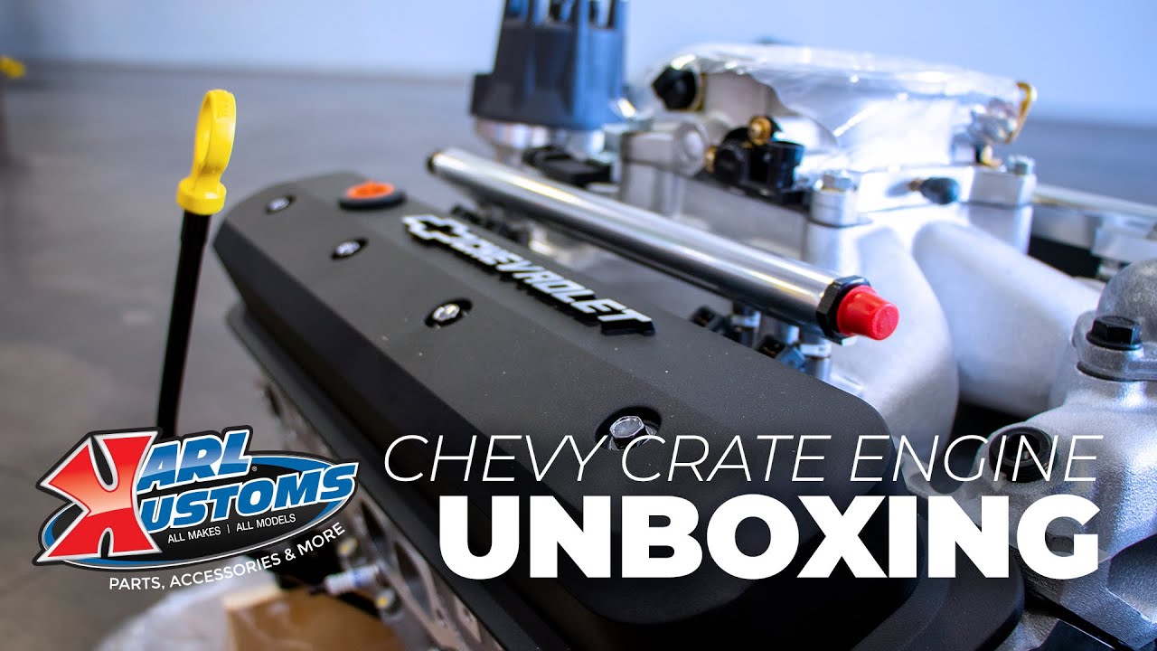 Unboxing a Karl Kustoms Crate Engine YouTube
