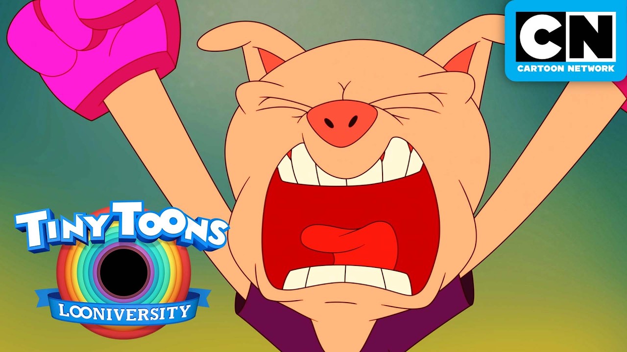Squash Me If You Can! | Tiny Toons Looniversity | Cartoon Network