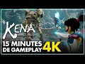 Kena : Bridge of Spirits - 15 MINUTES DE GAMEPLAY 4K ! 🔥  (PS5, PS4, PC)