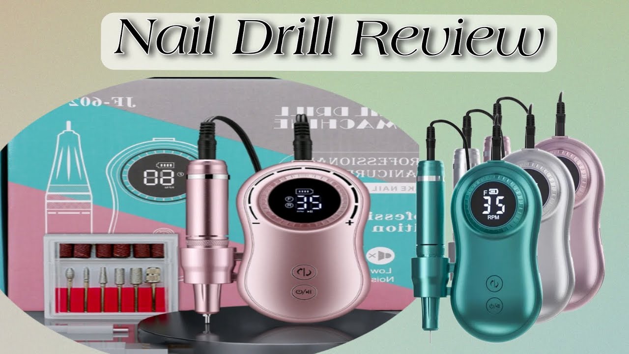 Nail drill Review | Nail drill from shopee | My second Nail drill/ Hop Key