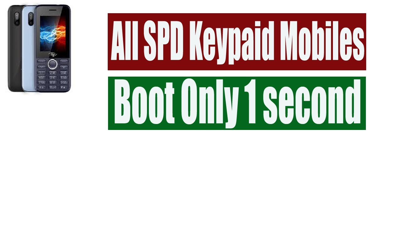 all spd boot key 100% tested trick| rao gsm