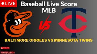 Baltimore Orioles vs Minnesota Twins LIVE | MLB 2026 | Baseball PS5 Simulation | Live Score & Custom