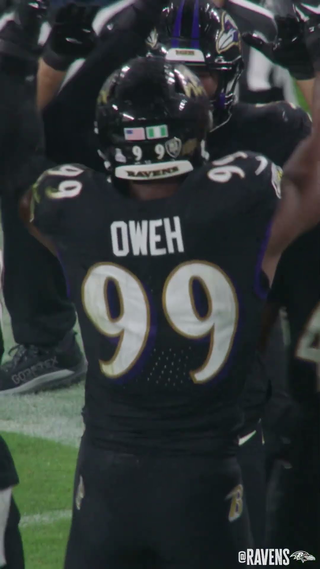 Kyle Van Noy’s celebration is A1! ?? ?: NBC #nfl #ravens #kylevannoy #shorts