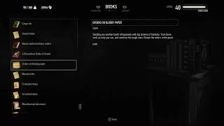 BOOKS: Orders on bloody paper (Witcher 3 In-Game Lore Read Aloud)